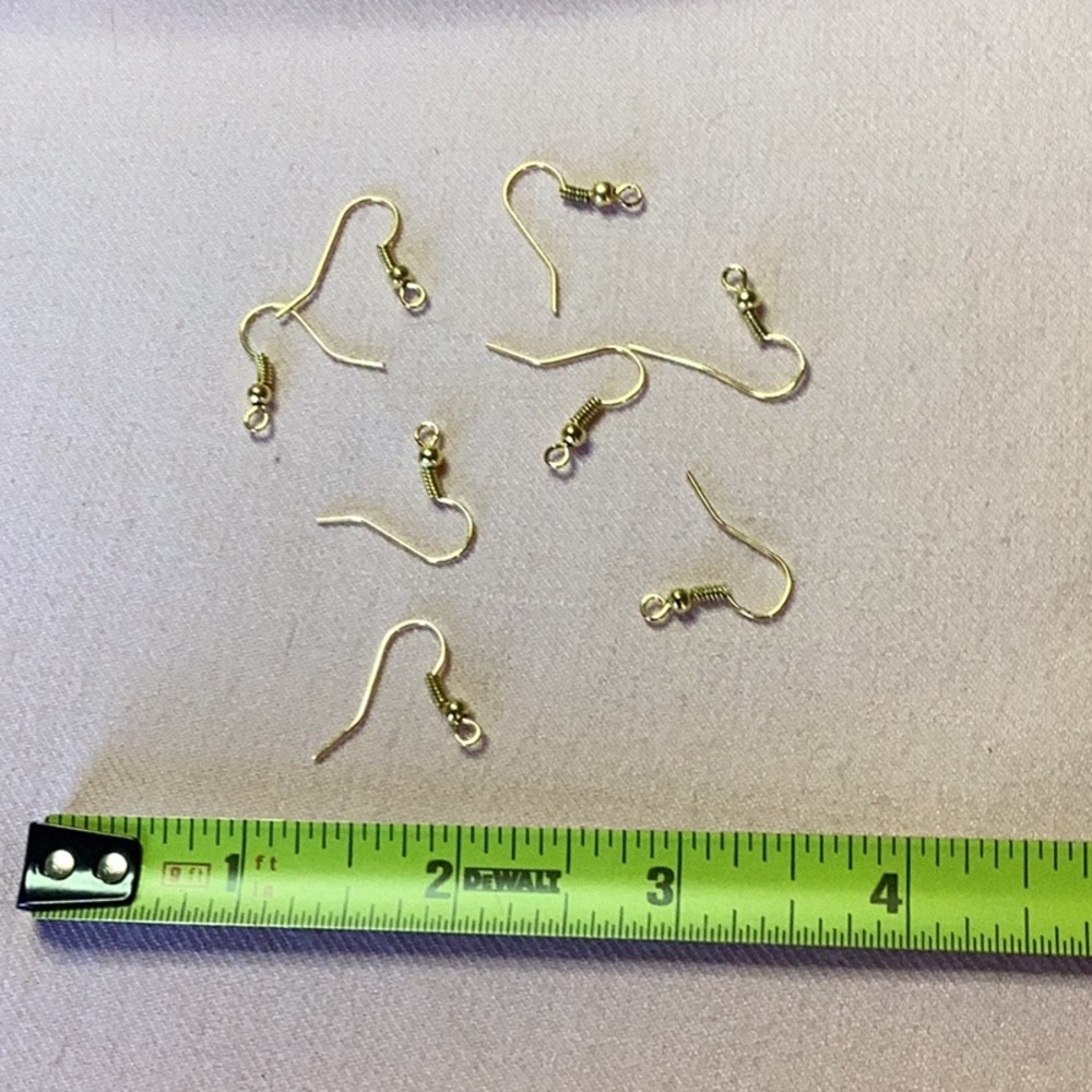 Lot #100 Jewelry Making Earring Hooks by the Hundreds - Picture 2 of 4